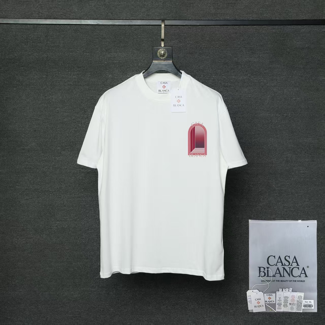 카사블랑카 26SS 여성 반팔 91078 Casablanca T Shirt