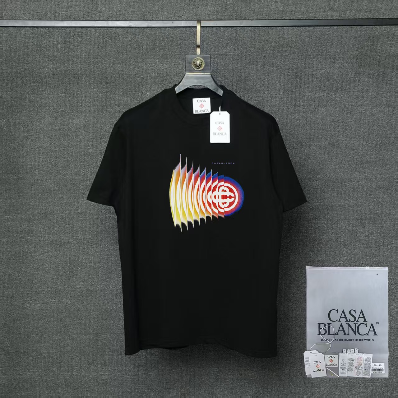 카사블랑카 26SS 여성 반팔 91087 Casablanca T Shirt