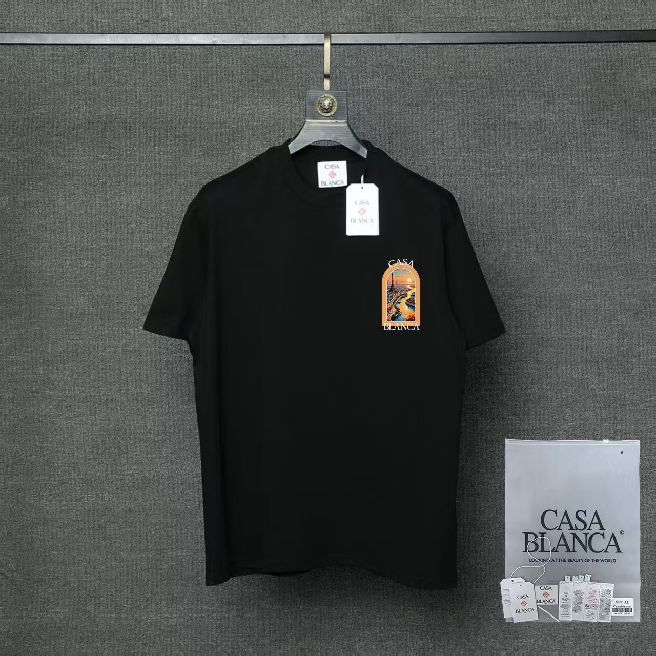 카사블랑카 26SS 여성 반팔 91091 Casablanca T Shirt