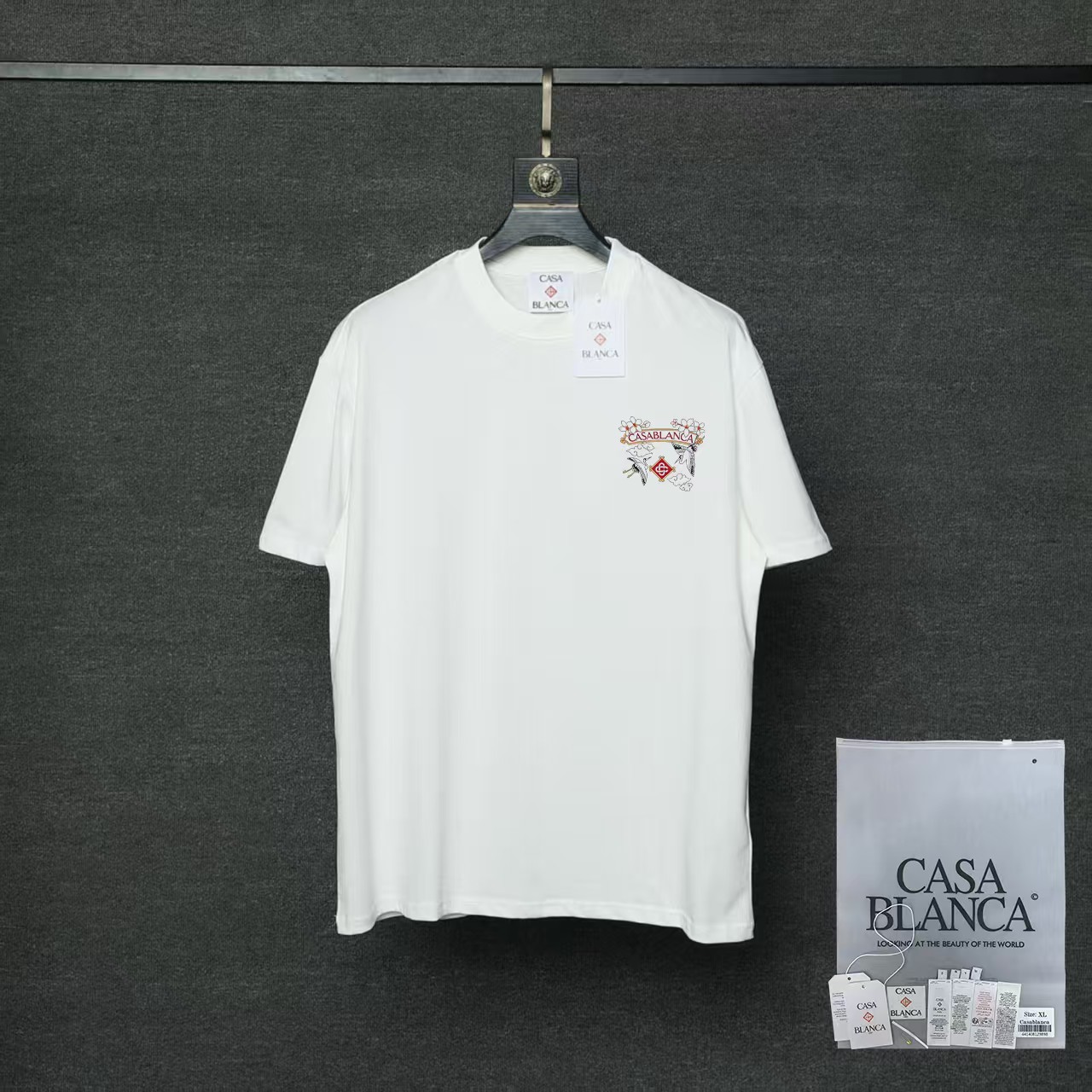 카사블랑카 26SS 여성 반팔 91092 Casablanca T Shirt