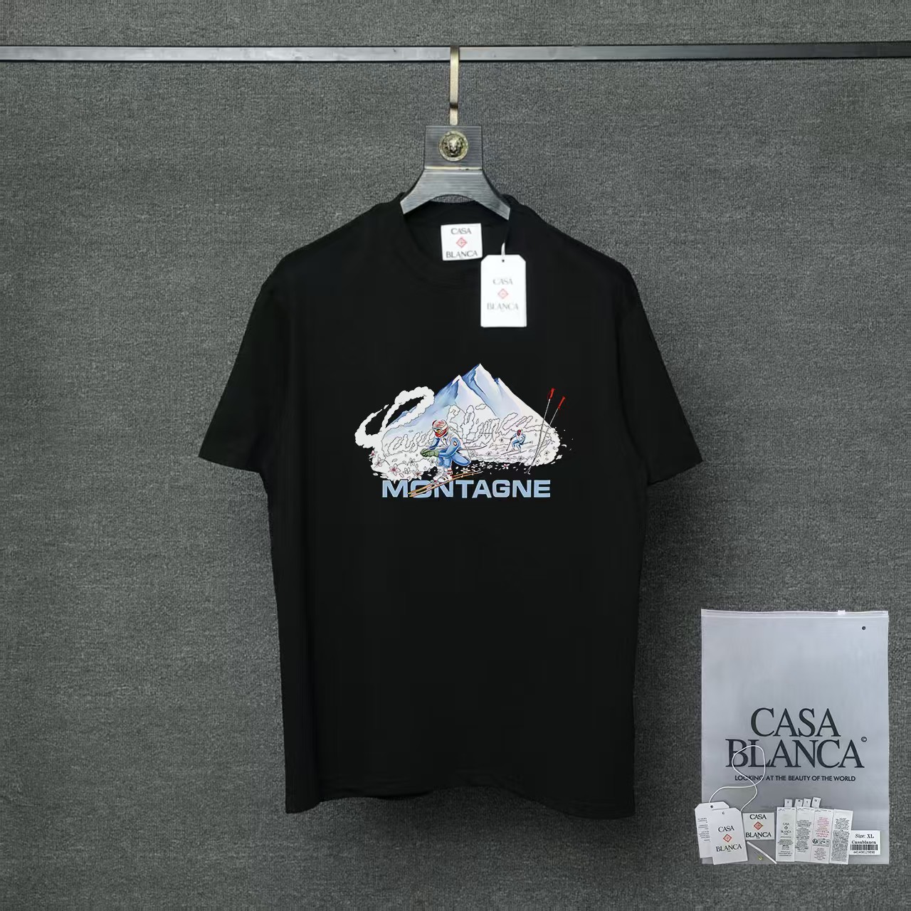 카사블랑카 26SS 여성 반팔 91093 Casablanca T Shirt