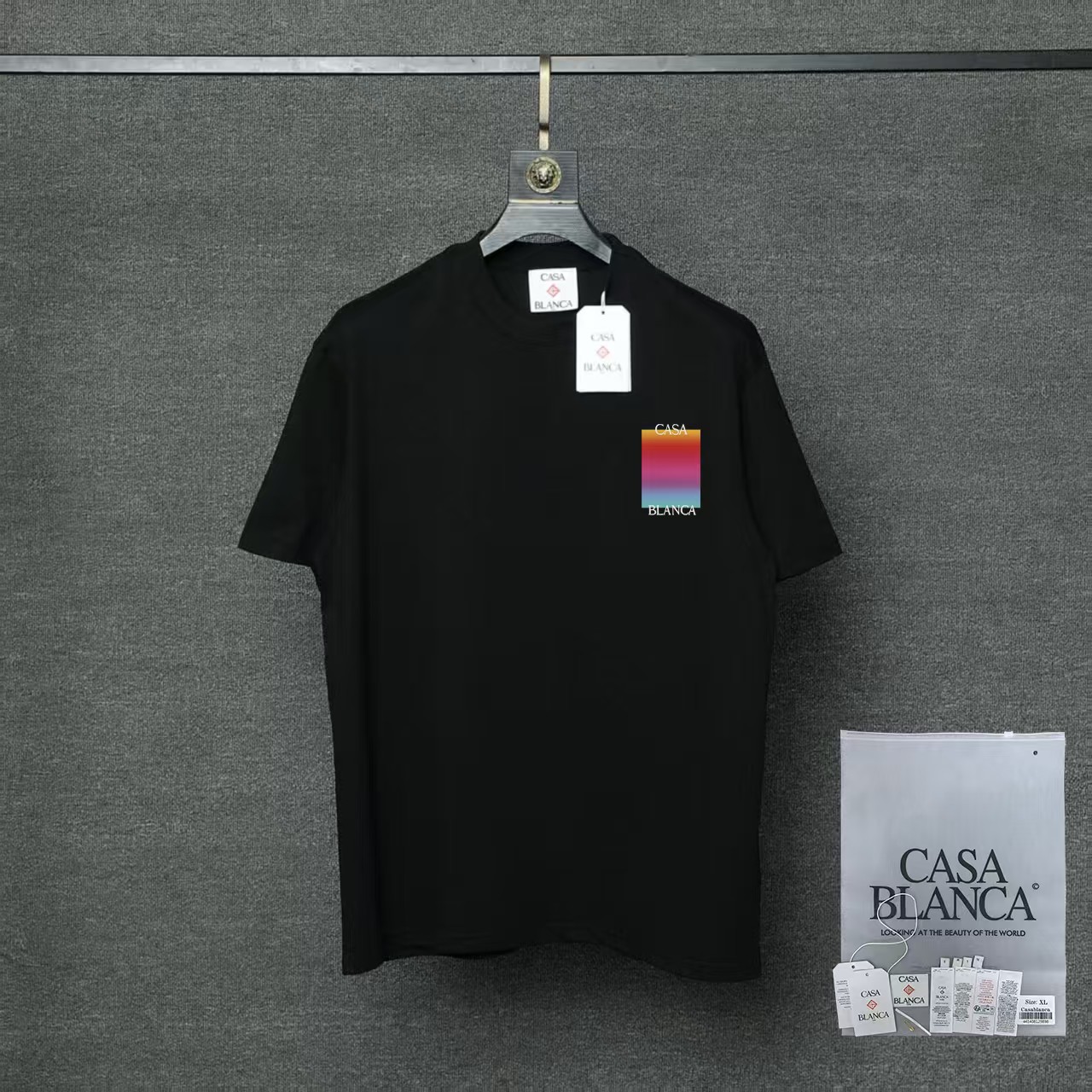 카사블랑카 26SS 여성 반팔 91052 Casablanca T Shirt