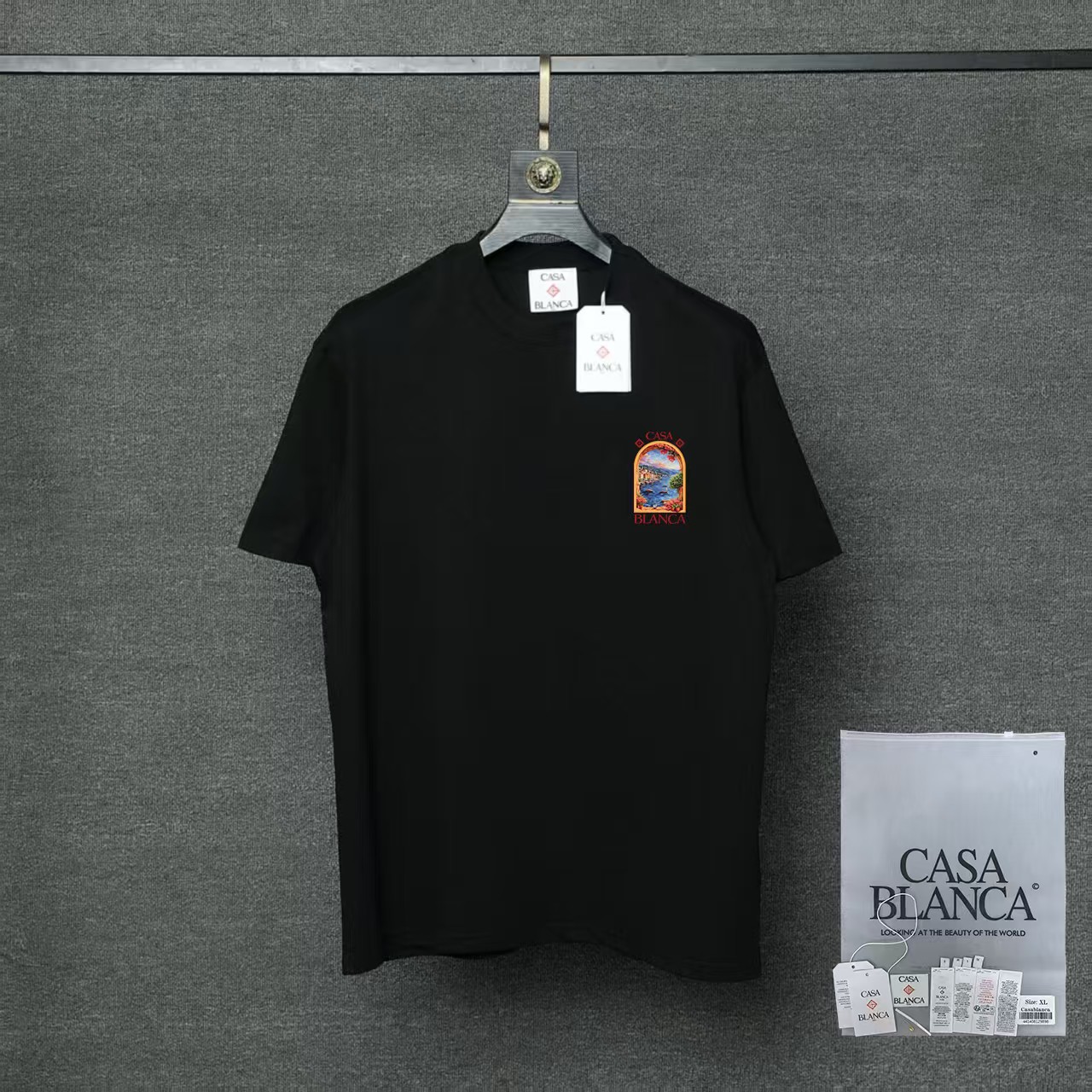 카사블랑카 26SS 여성 반팔 91047 Casablanca T Shirt