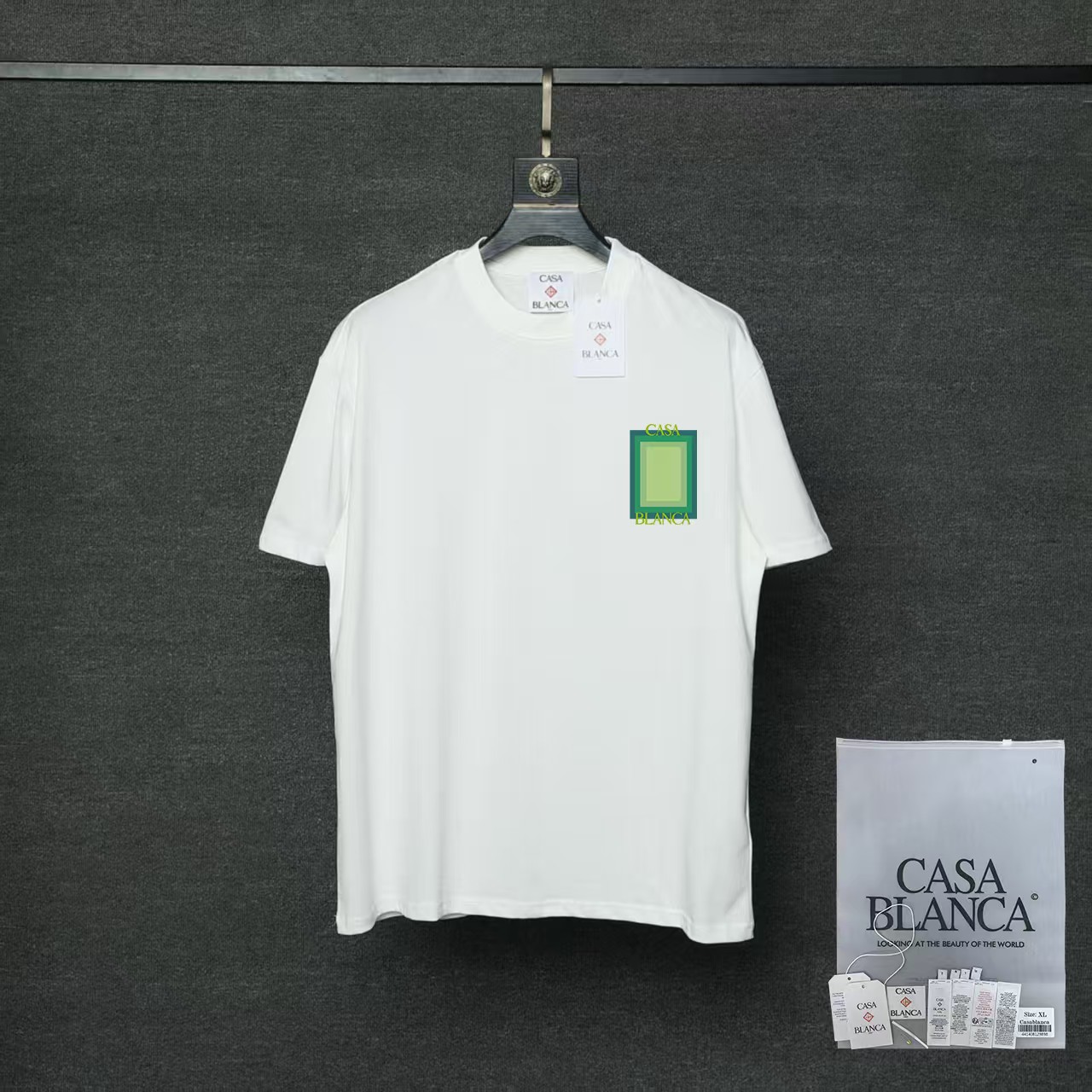 카사블랑카 26SS 여성 반팔 91045 Casablanca T Shirt