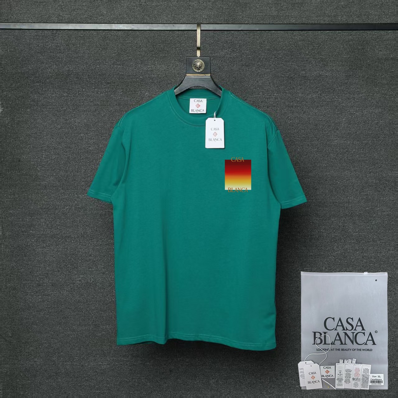 카사블랑카 26SS 여성 반팔 91042 Casablanca T Shirt