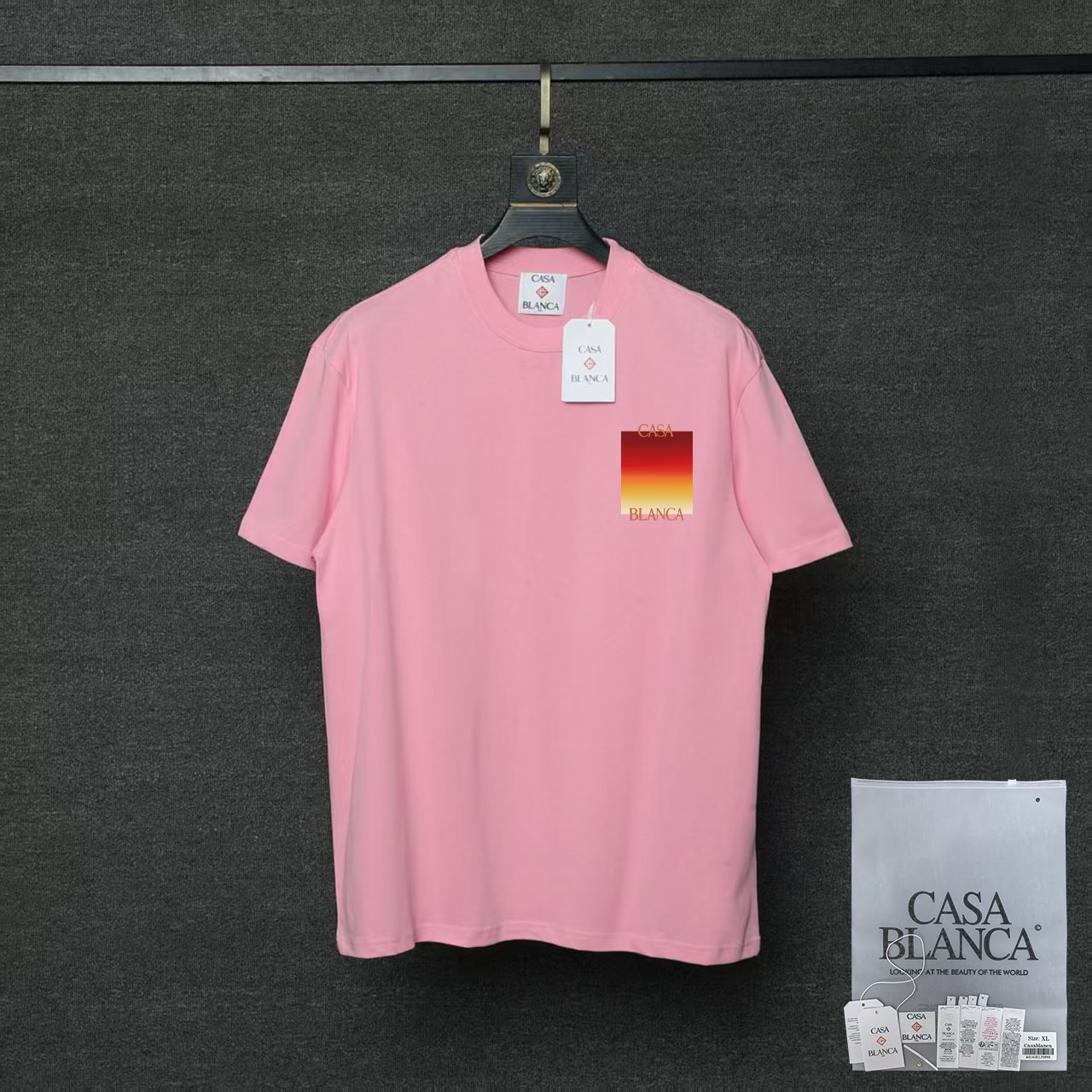 카사블랑카 26SS 여성 반팔 91038 Casablanca T Shirt