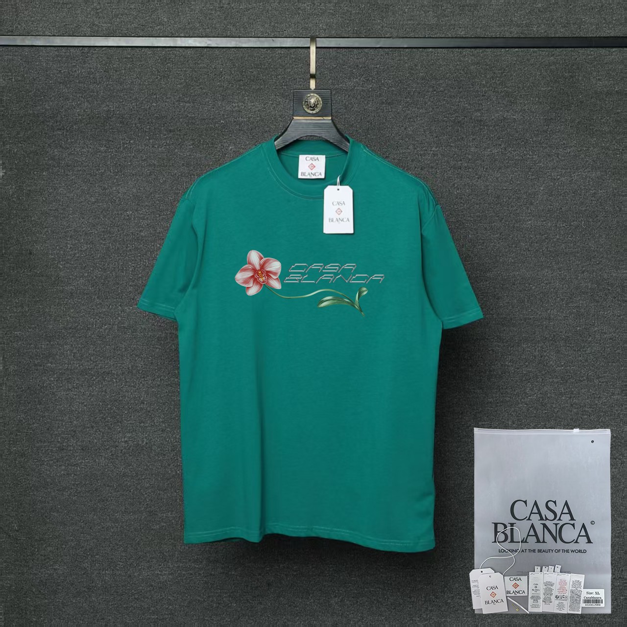 카사블랑카 26SS 여성 반팔 91037 Casablanca T Shirt