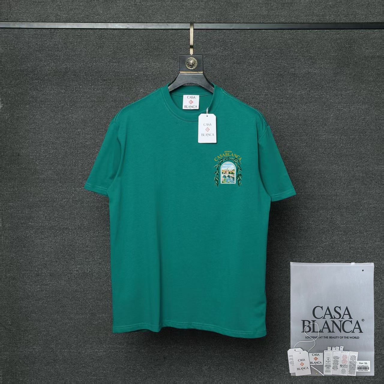 카사블랑카 26SS 여성 반팔 91034 Casablanca T Shirt