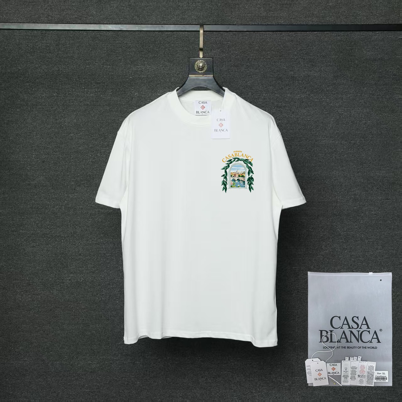 카사블랑카 26SS 여성 반팔 91032 Casablanca T Shirt