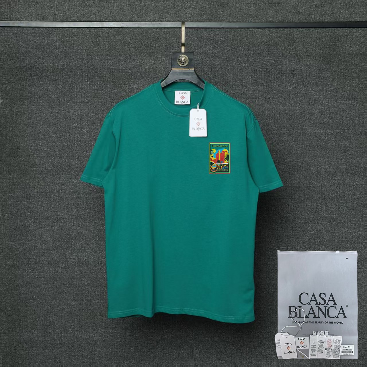 카사블랑카 26SS 여성 반팔 91024 Casablanca T Shirt