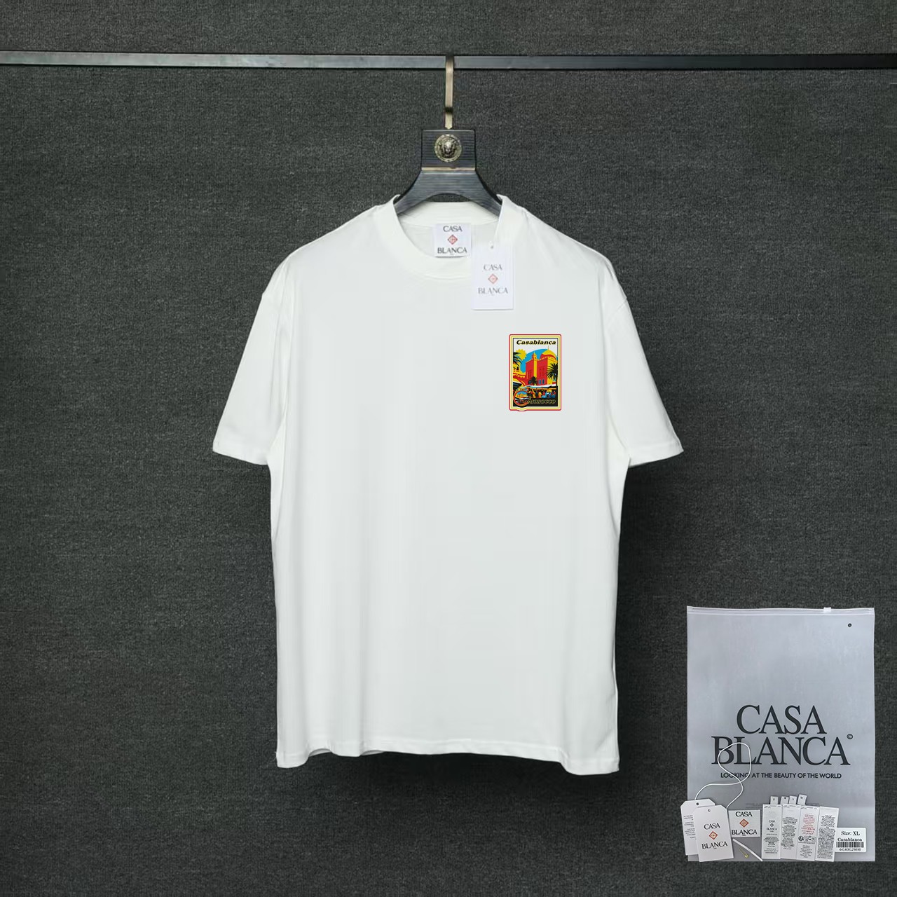 카사블랑카 26SS 남성 반팔 91022 Casablanca T Shirt
