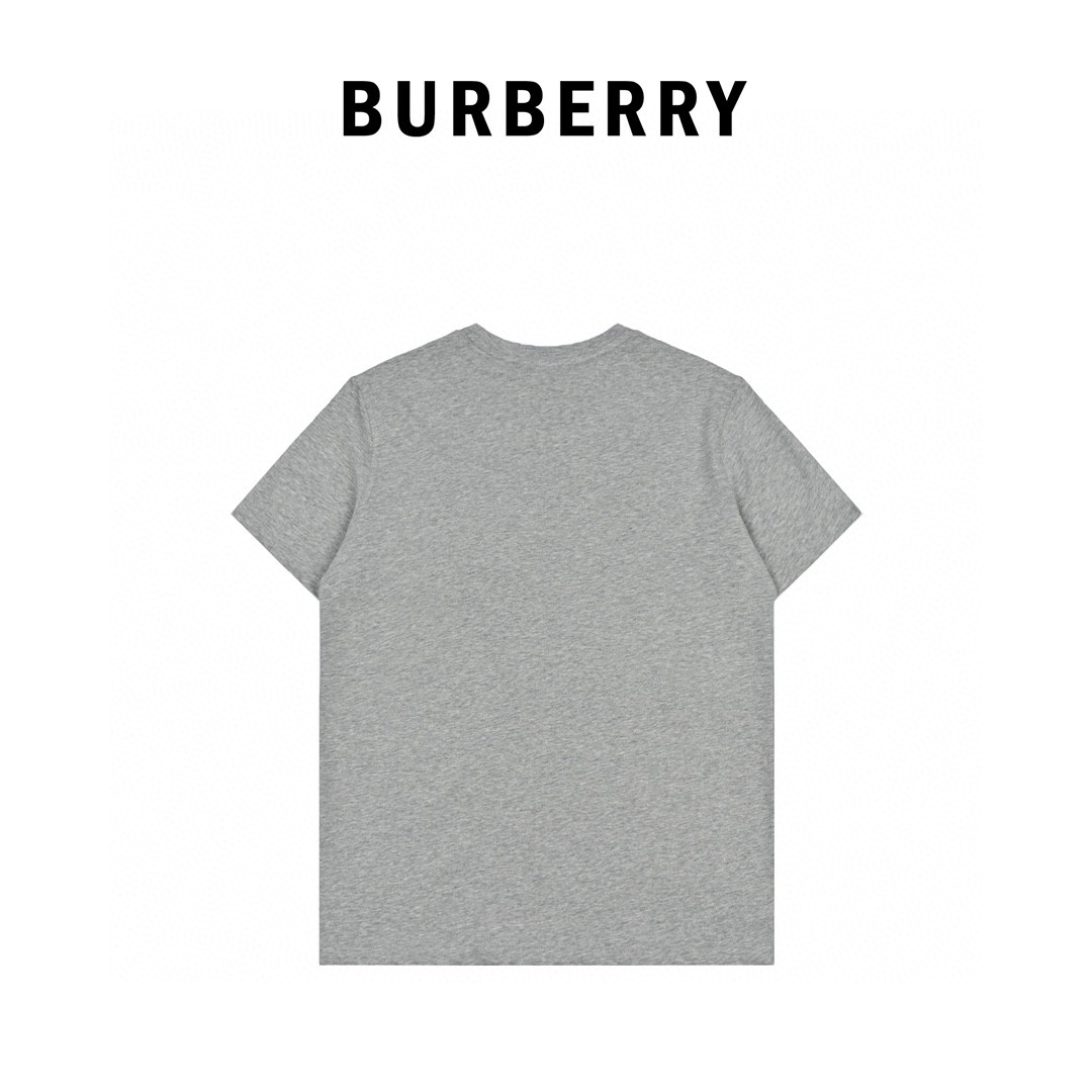 Burberry/巴宝莉 经典TB小标刺绣LOGO短袖