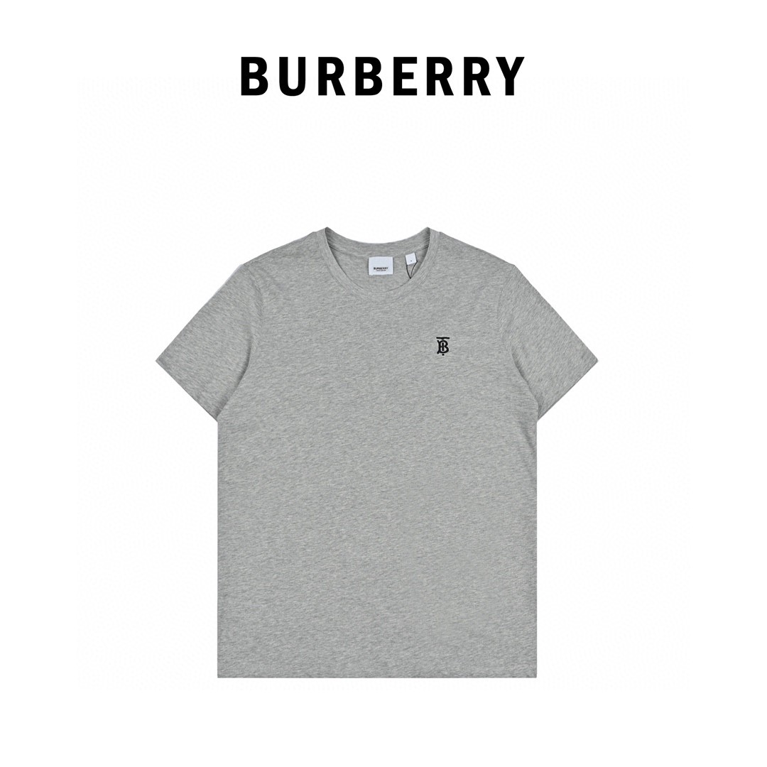 Burberry/巴宝莉 经典TB小标刺绣LOGO短袖