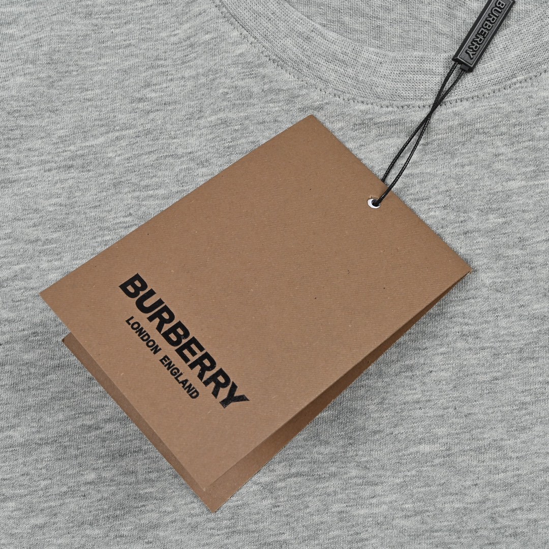 Burberry/巴宝莉 经典TB小标刺绣LOGO短袖