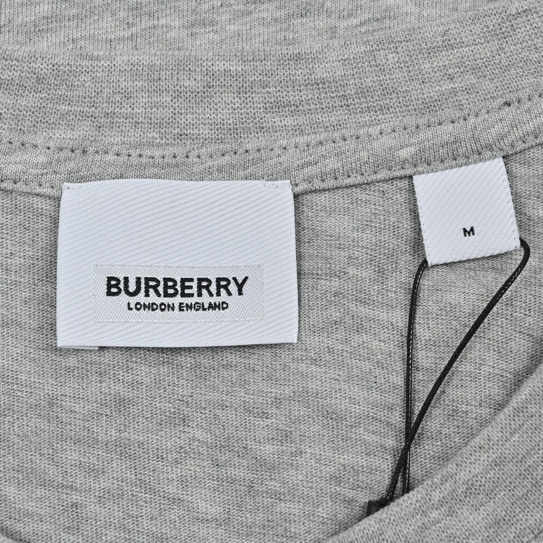 Burberry/巴宝莉 经典TB小标刺绣LOGO短袖