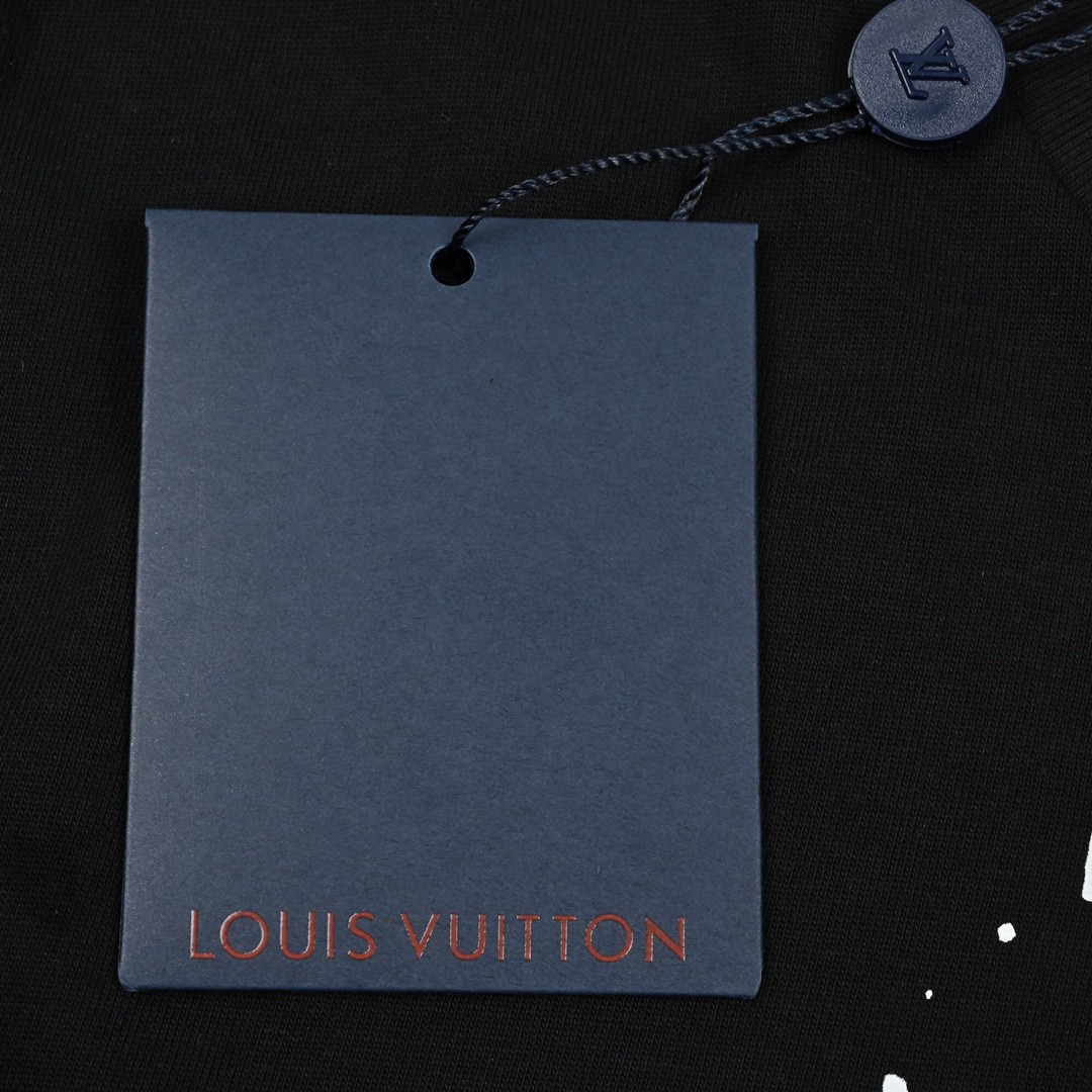 LV 路易威登印花短袖T恤 定制32S240克的面料还原轻盈质感