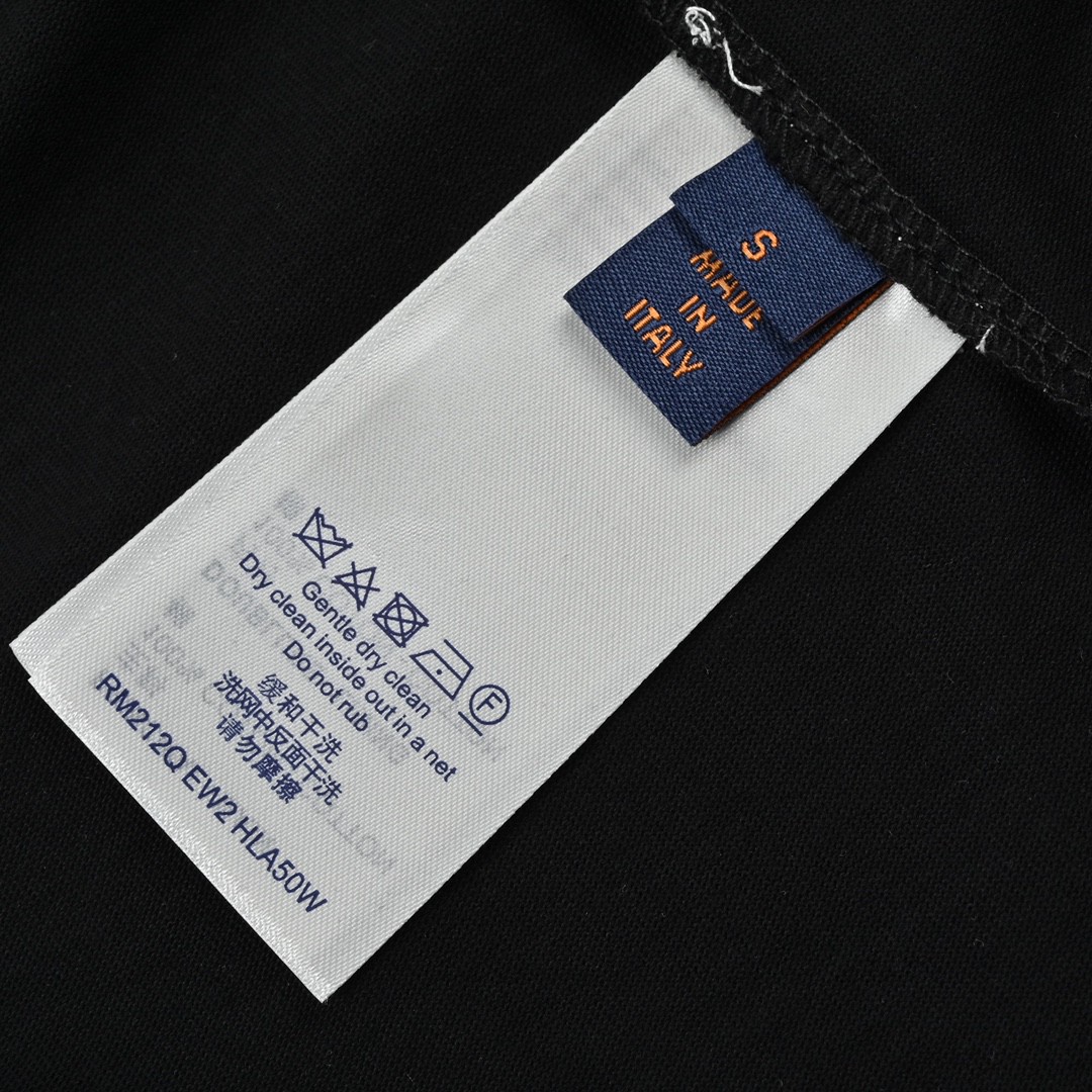 LV 路易威登印花短袖T恤 定制32S240克的面料还原轻盈质感