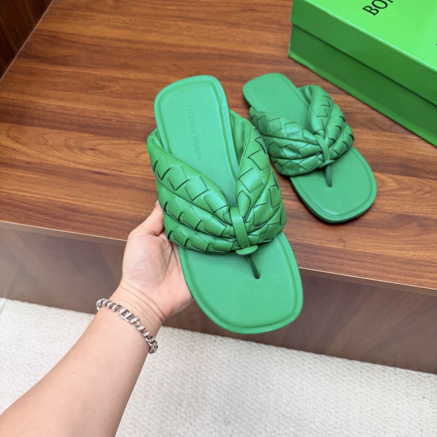 Bottega Veneta Slides