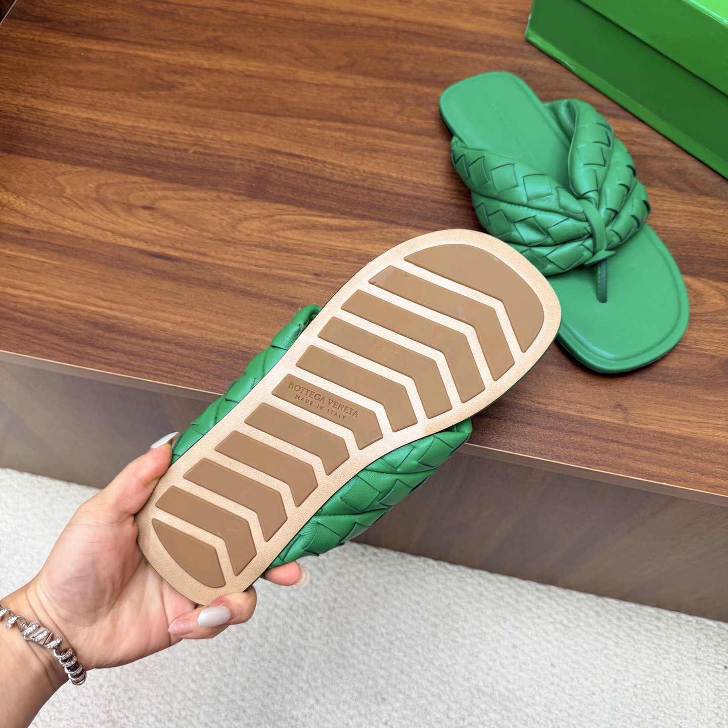 Bottega Veneta Slides