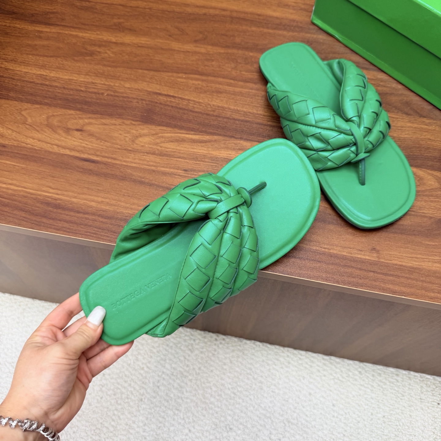 Bottega Veneta Slides