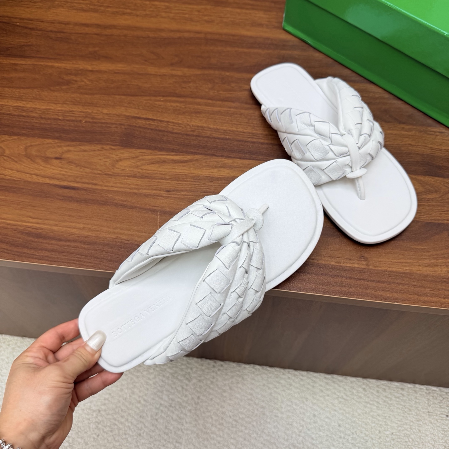 Bottega Veneta Slides
