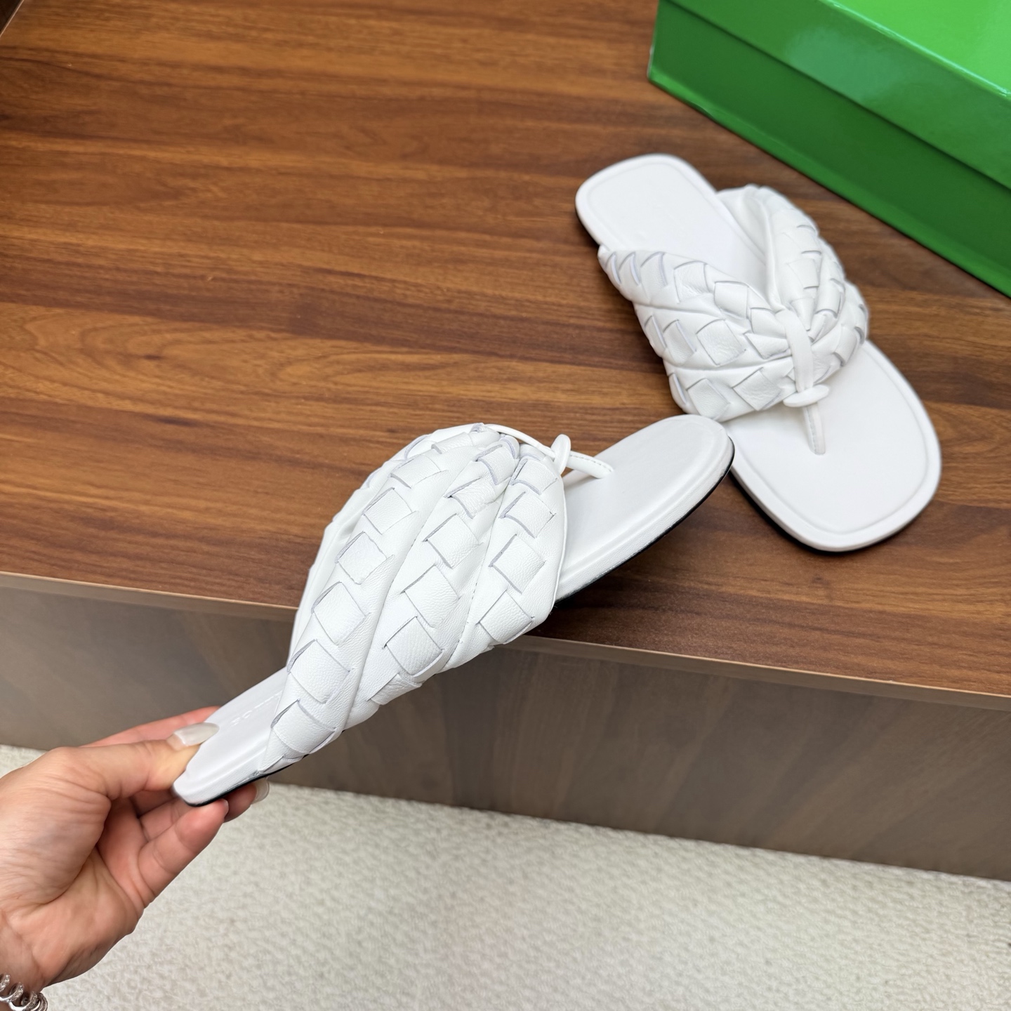 Bottega Veneta Slides