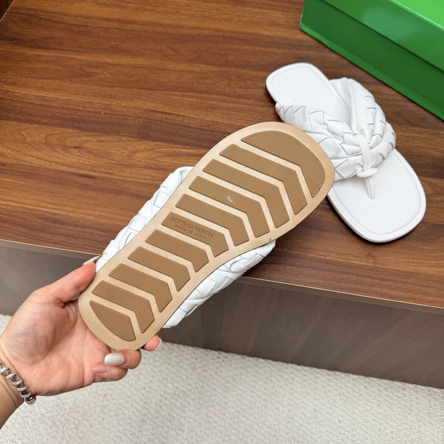 Bottega Veneta Slides