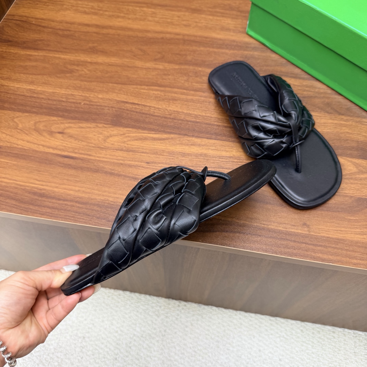 Bottega Veneta Slides