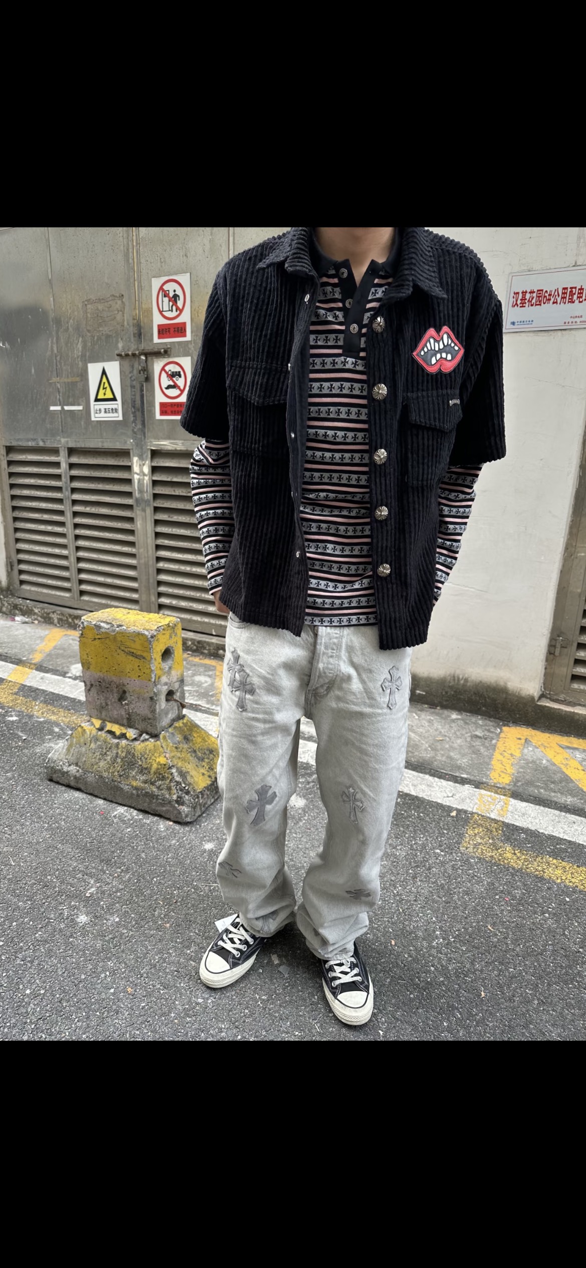 크롬하츠 남성 반팔 119364 Chrome Hearts T Shirt