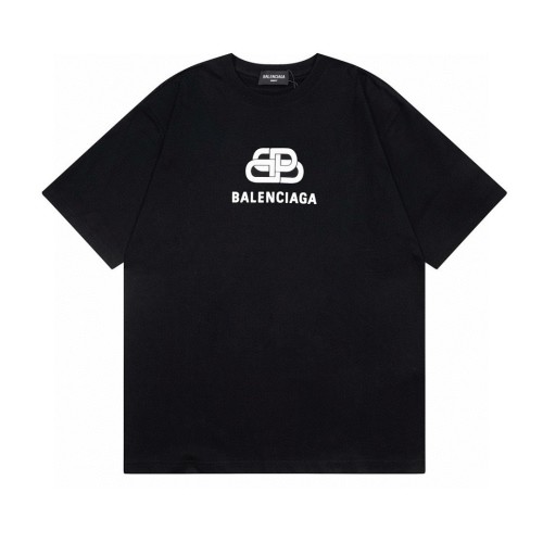 Balenciaga Classic Lock Logo Printed Short Sleeve T-Shirt - Unisex Fashion Tee 1 Balenciaga Classic Lock Logo Printed Short Sleeve T-Shirt - Unisex Fashion Tee