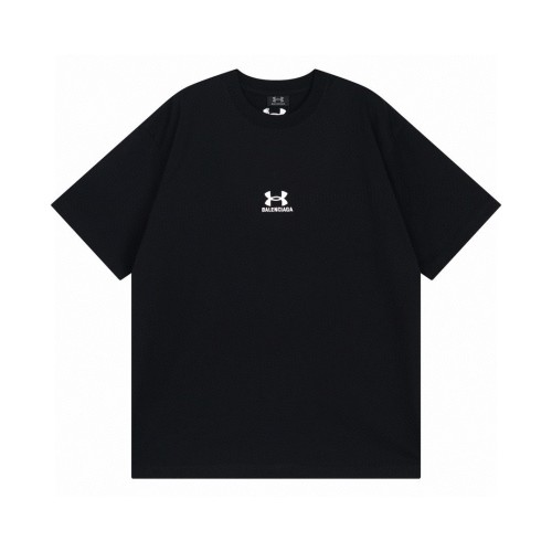 Balenciaga Under Armour Embroidered Short Sleeve T-Shirt - Premium Quality 1 Balenciaga Under Armour Embroidered Short Sleeve T-Shirt - Premium Quality
