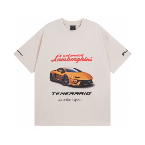 Balenciaga x Lamborghini Cream Tee | Luxury Car Print, Premium Cotton 1 Balenciaga x Lamborghini Cream Tee | Luxury Car Print, Premium Cotton