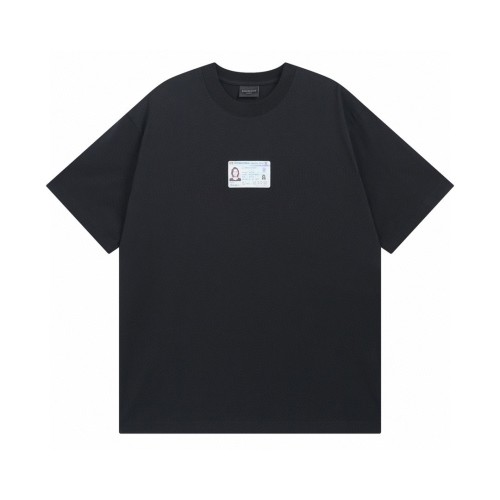 Balenciaga 2025 SS ID Digital Print Short Sleeve T-Shirt | Premium Quality 1 Balenciaga 2025 SS ID Digital Print Short Sleeve T-Shirt | Premium Quality