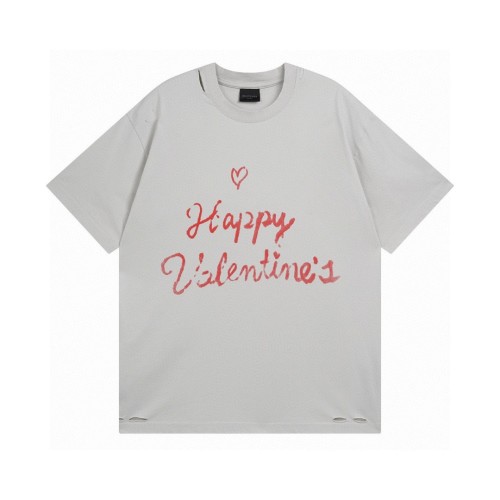 Balenciaga 2025 SS Valentine's Day Limited Edition Printed Short Sleeve T-Shirt 1 Balenciaga 2025 SS Valentine's Day Limited Edition Printed Short Sleeve T-Shirt
