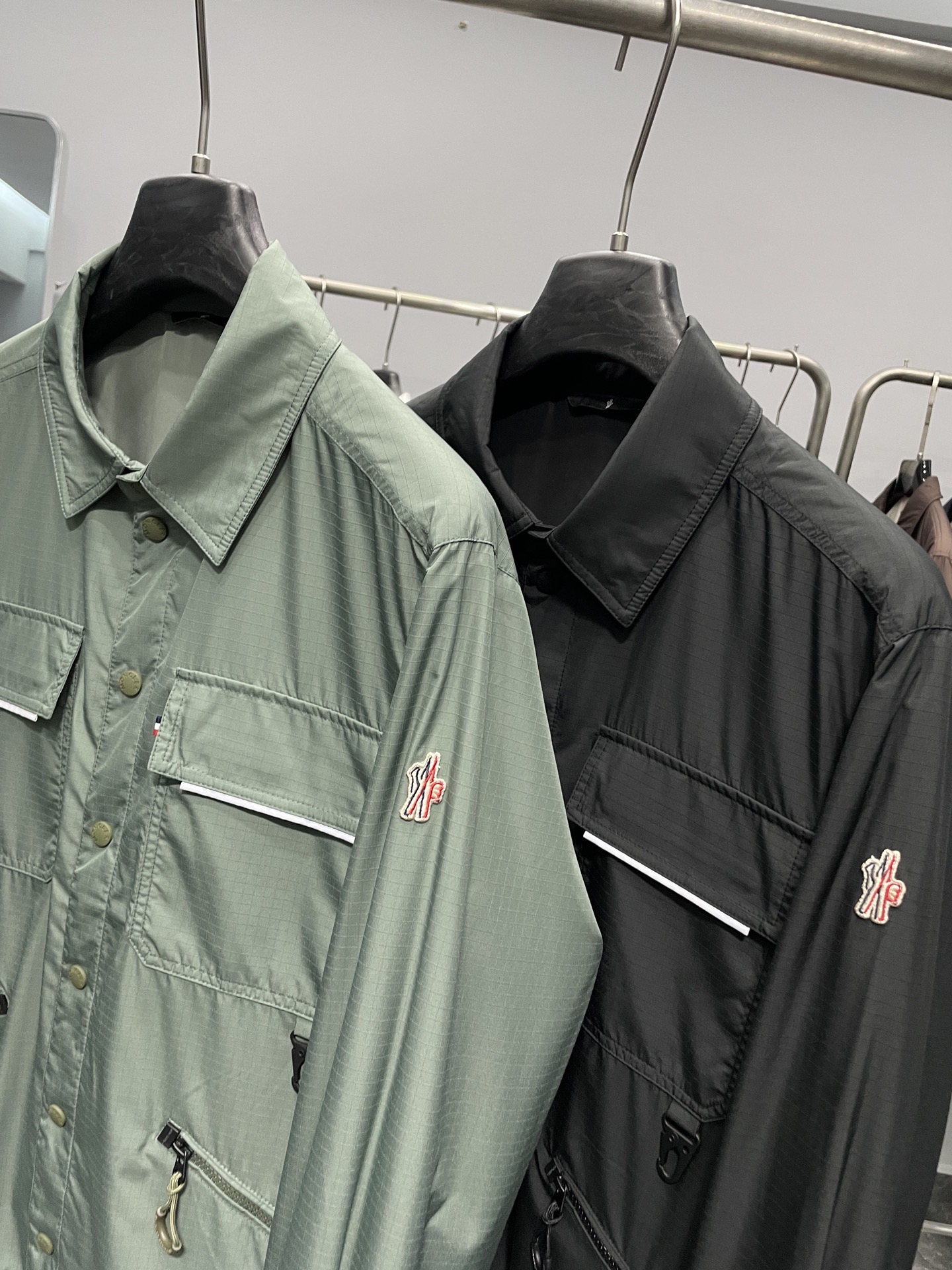 MOC25FW秋冬新款高密度尼龙防水衬衫式薄棉夹克，男士户外功能性登山系列夹克外套！贸易公司渠道稀出，同