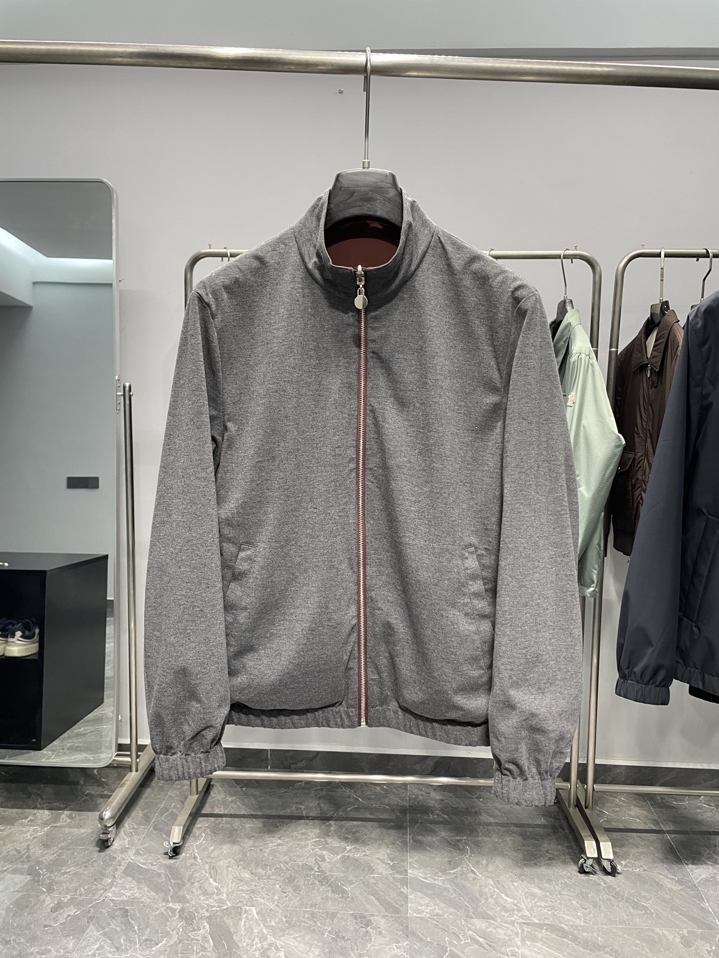 红咖色细节图～