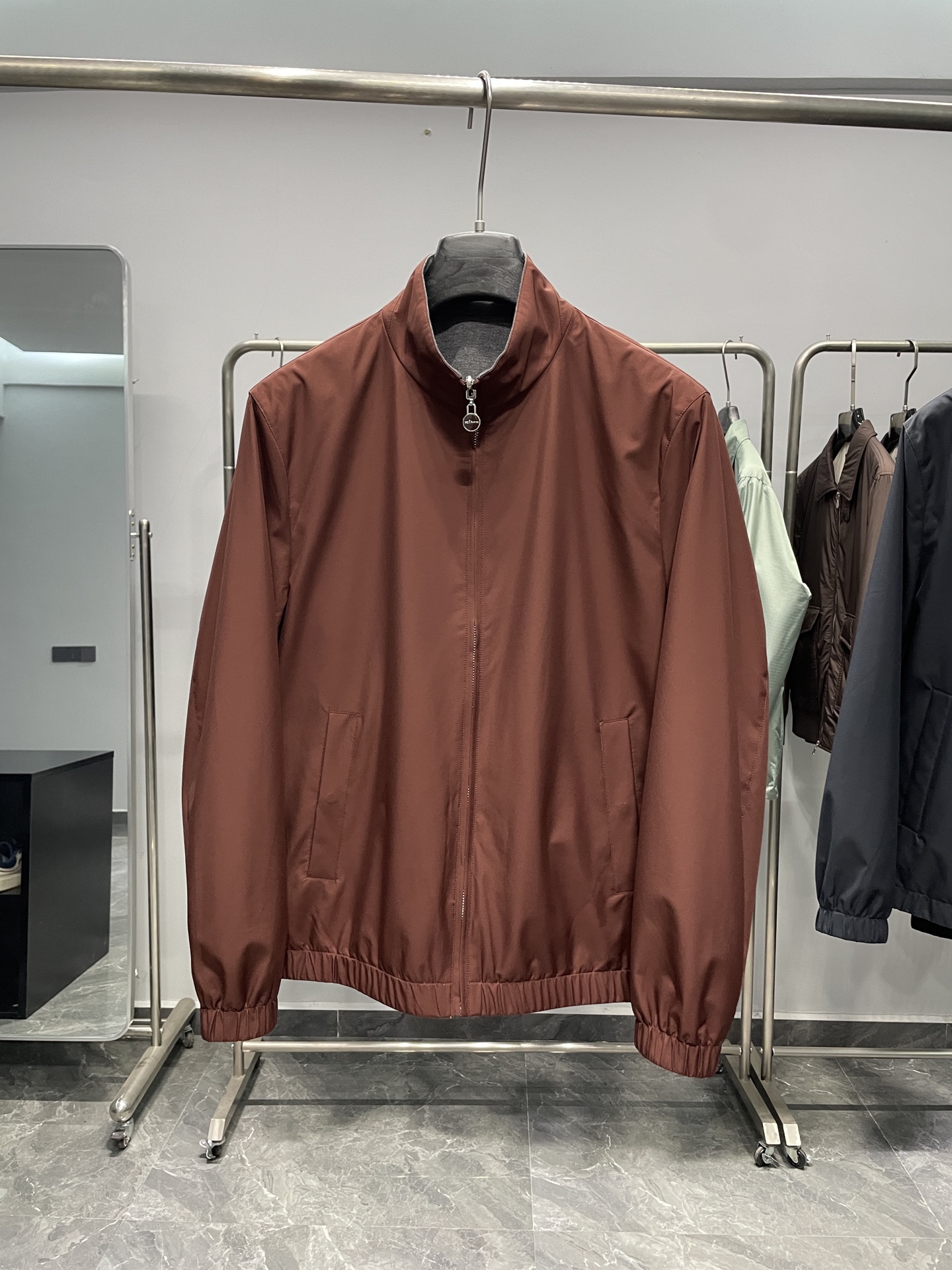 红咖色细节图～