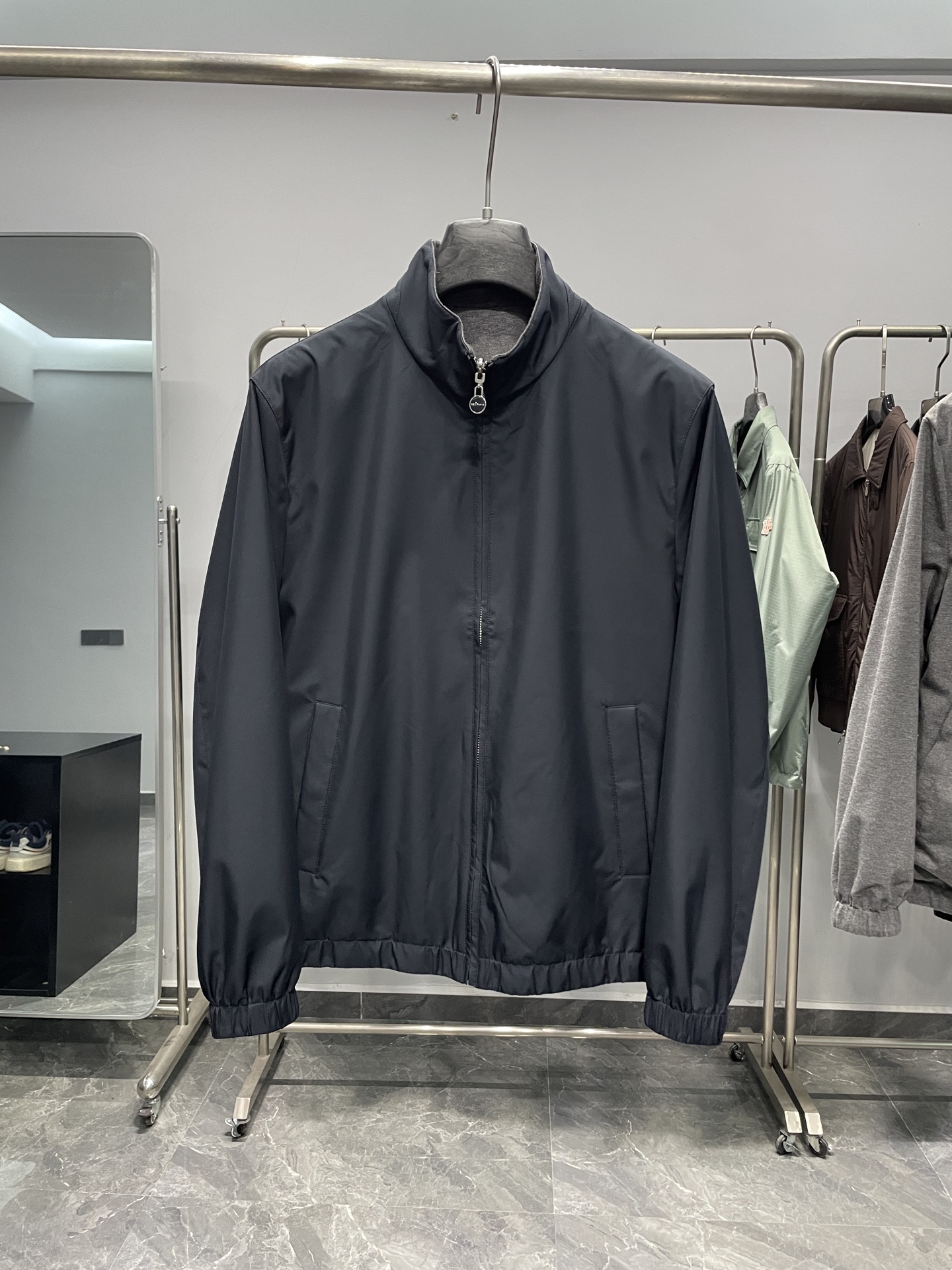 藏青色细节图～