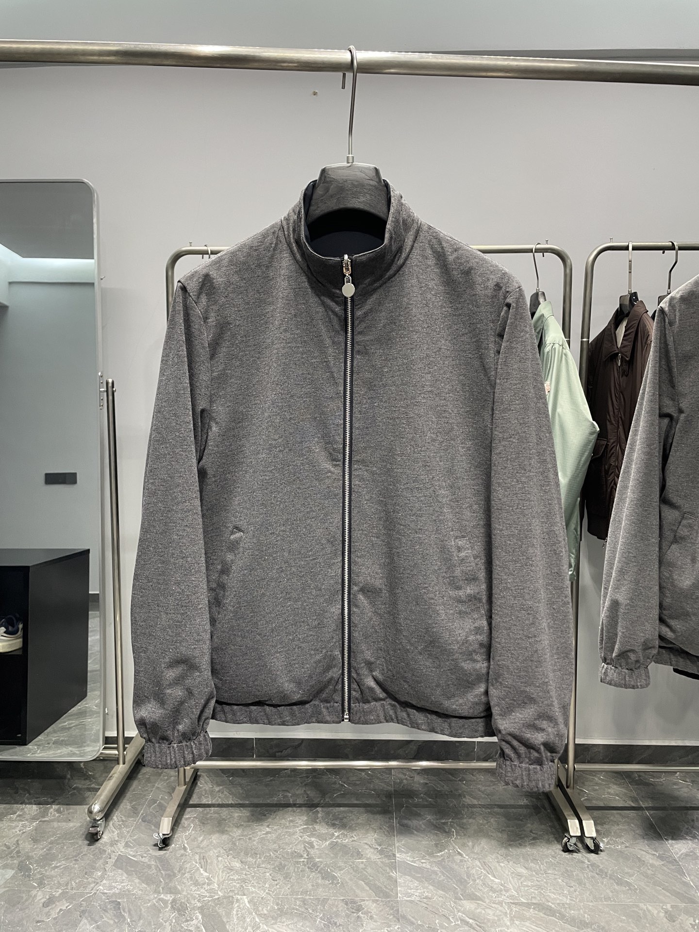 藏青色细节图～