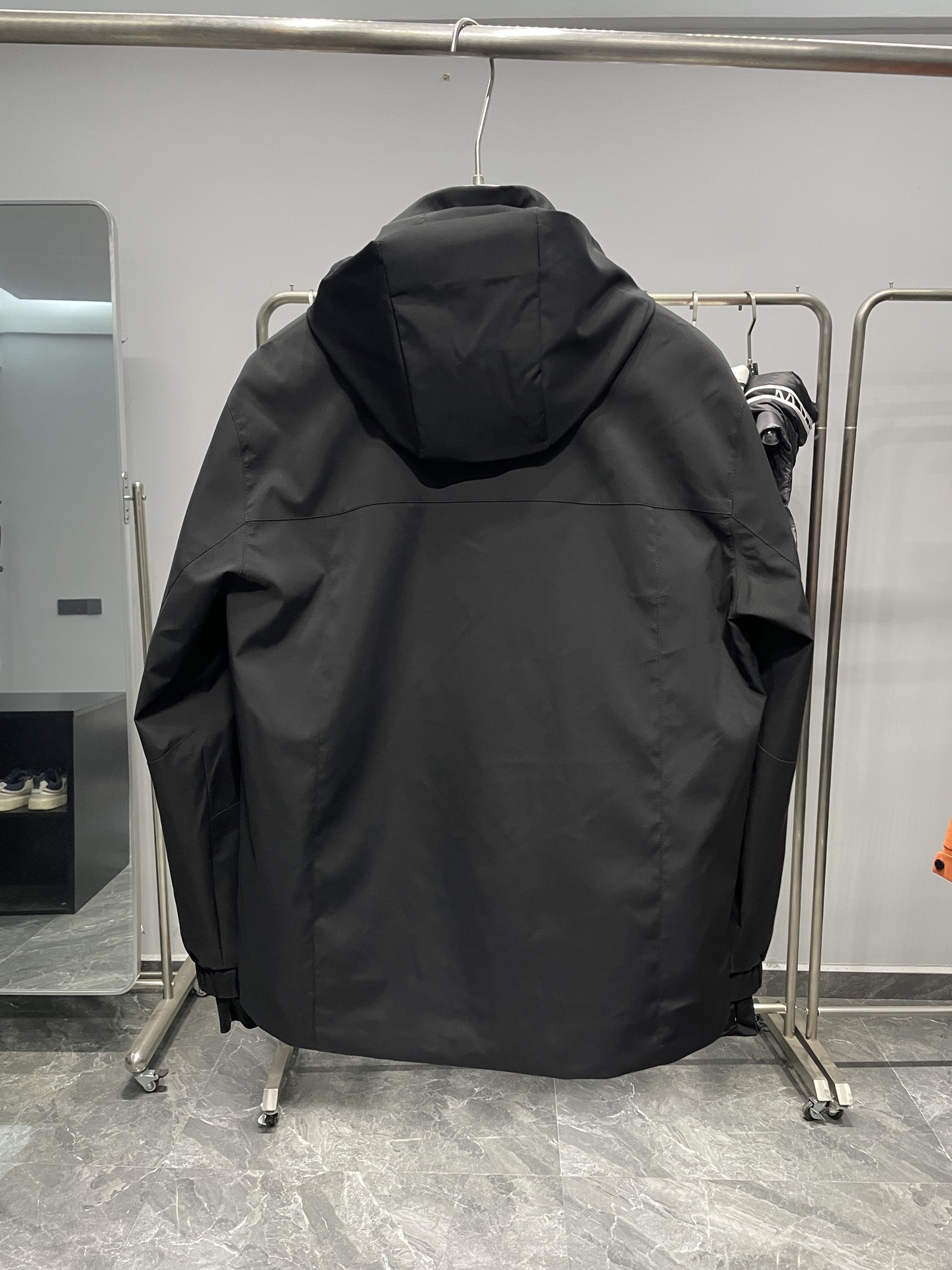 羽绒服 黑色细节图～