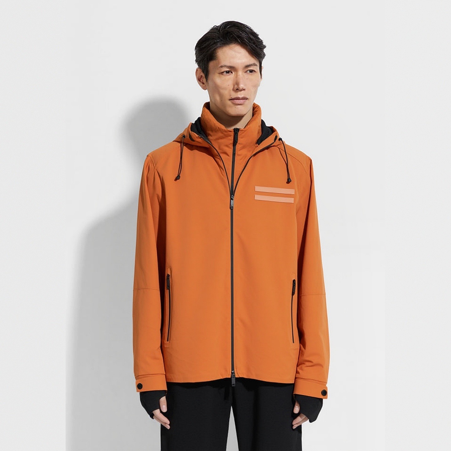 羽绒服 模特图～