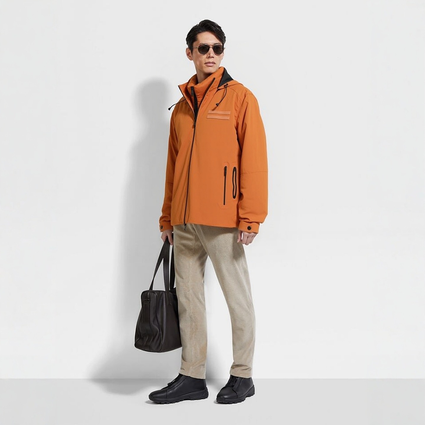 羽绒服 模特图～