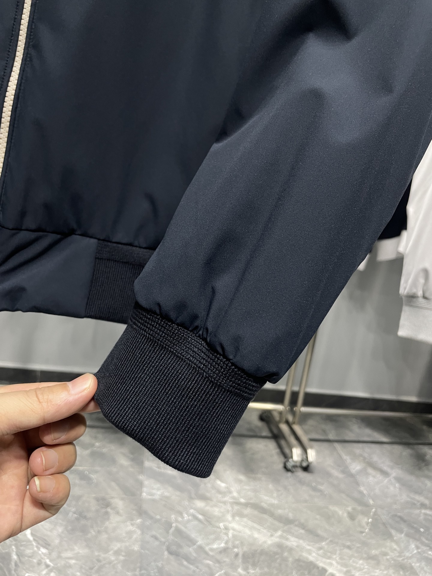 藏青色细节图～