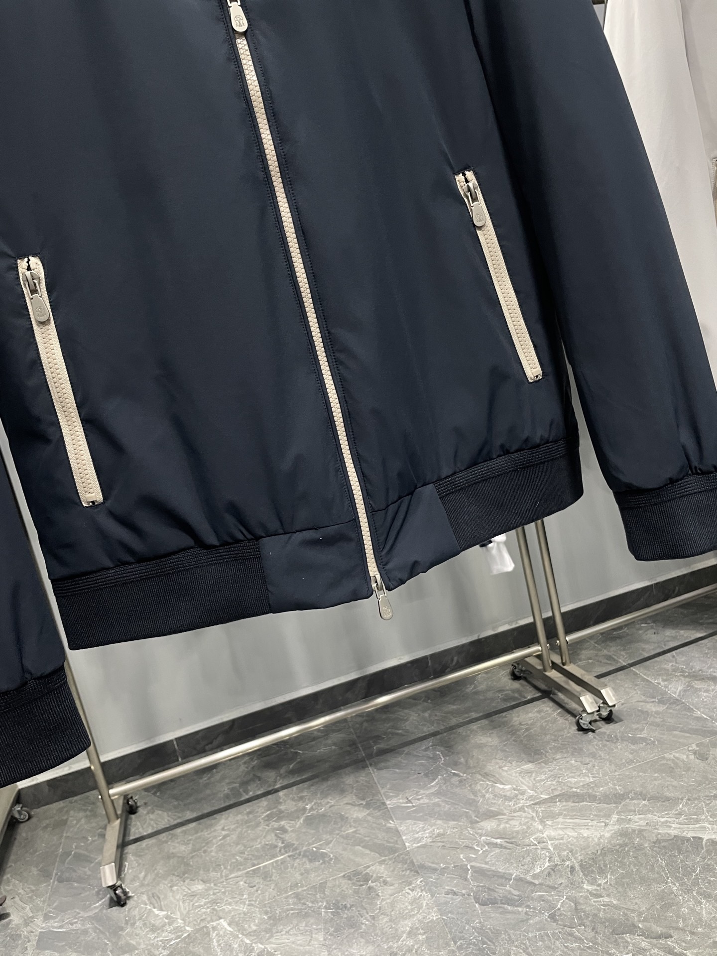 藏青色细节图～