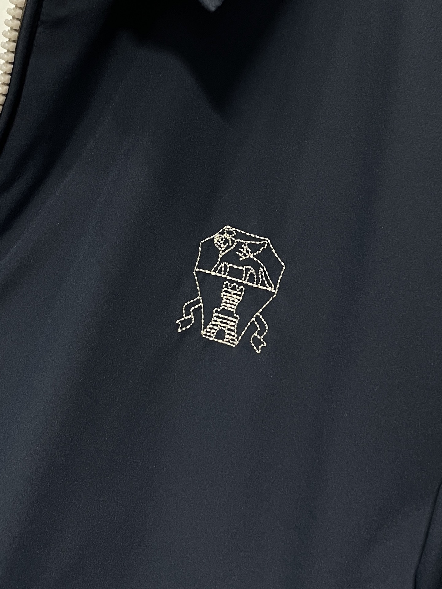 藏青色细节图～