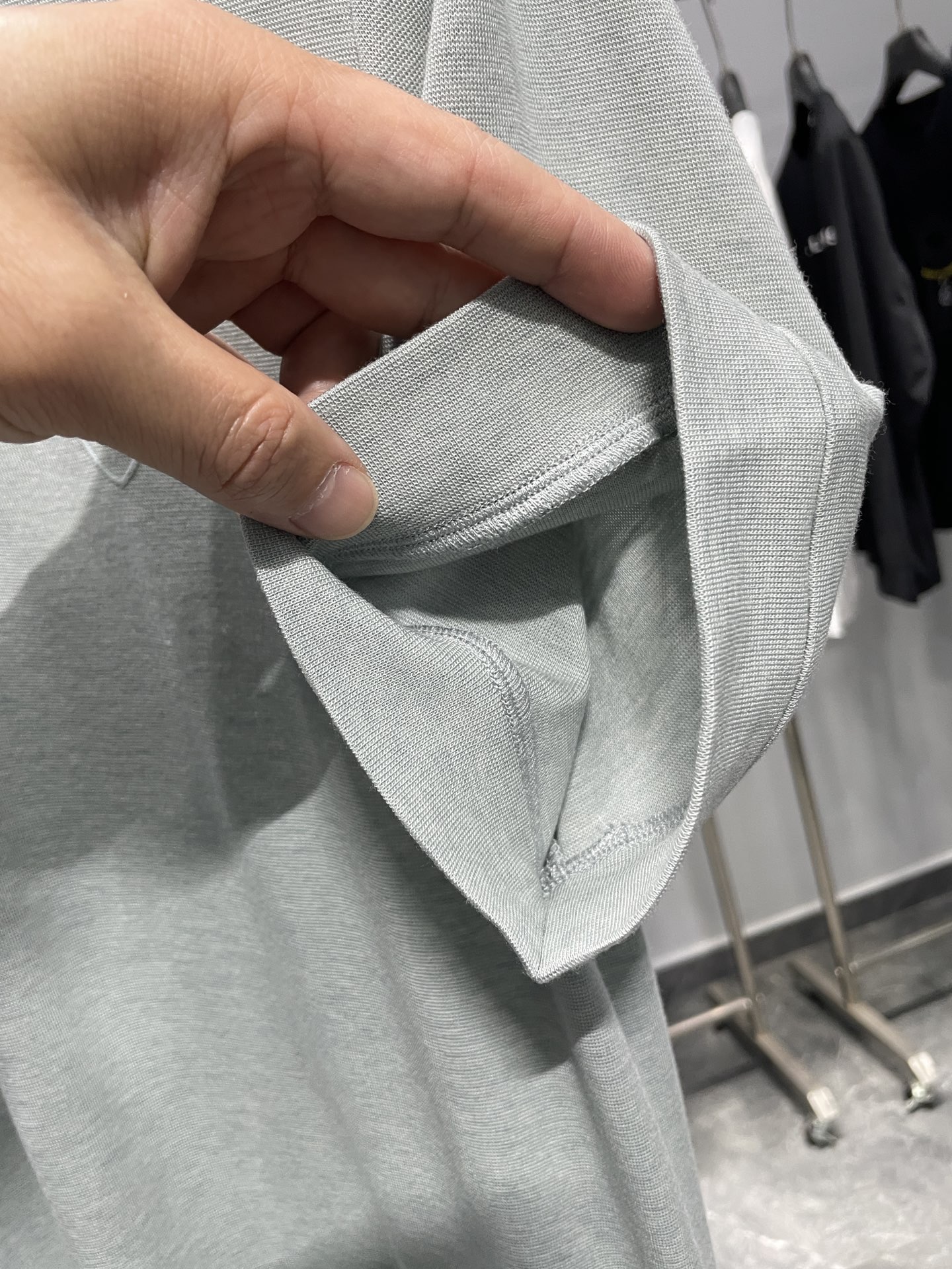 浅绿色细节图～