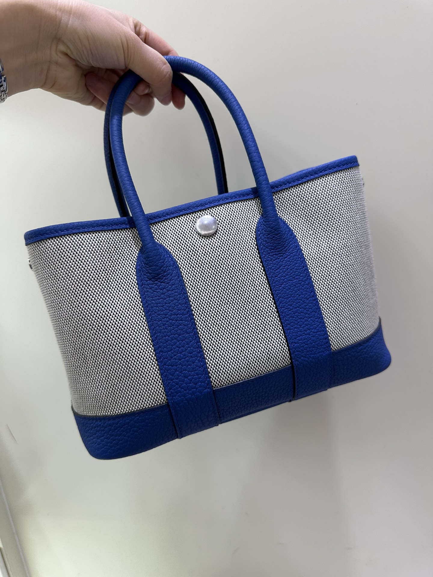 Hermès Tanzania Blue Pure Hand-stitched Premium Series