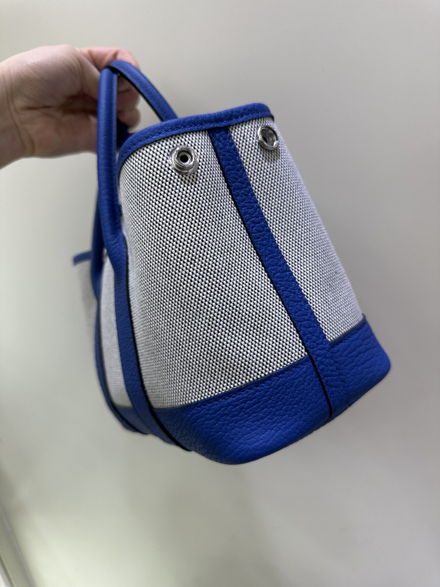 Hermès Tanzania Blue Pure Hand-stitched Premium Series