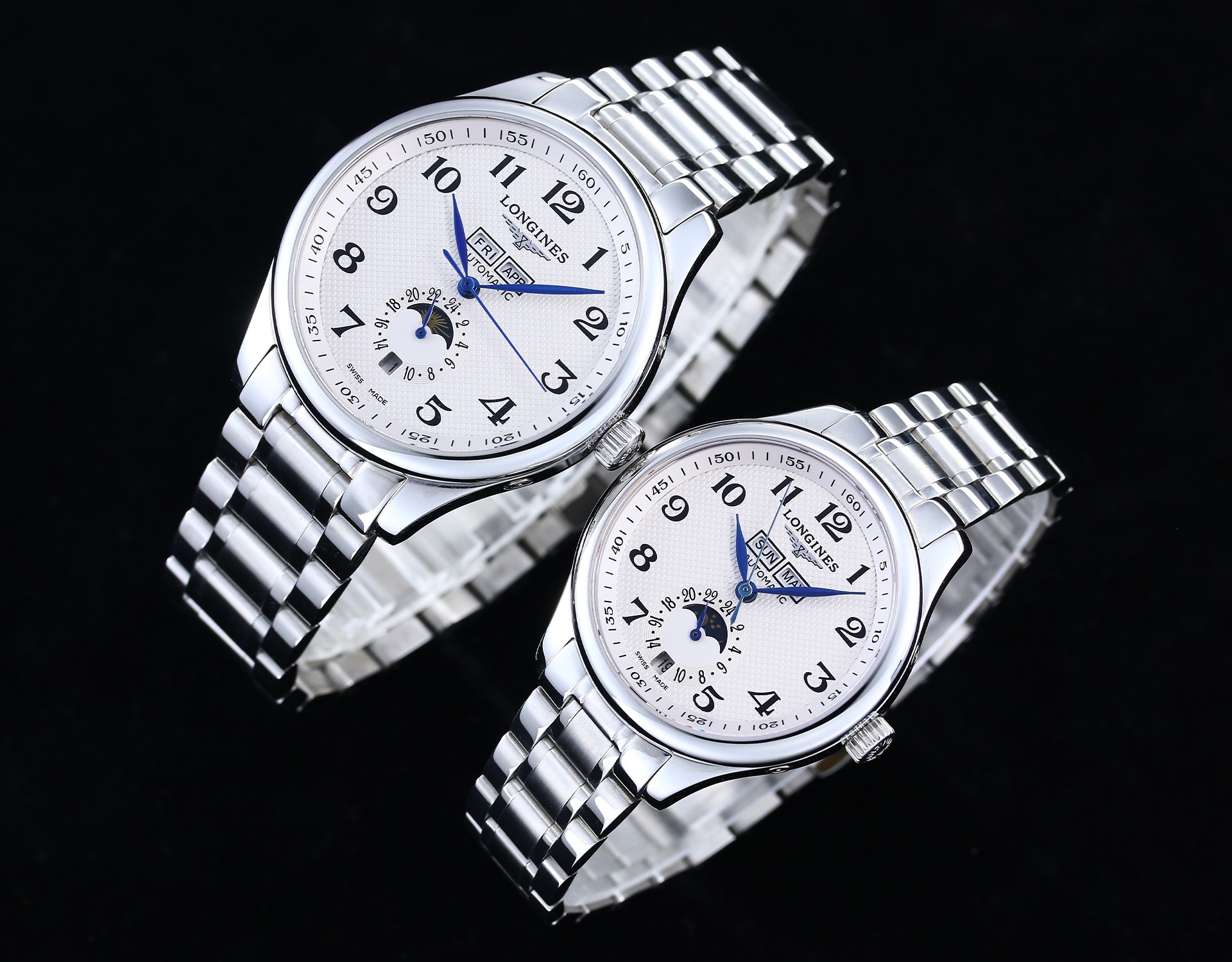 NO:619405,High-end series!  Longines LONGINES Master Series CT3 is the first choice watch for couples, simple and fashionable, classic best-selling. Equipped with EAT2824 upgraded version of fully automatic mechanical watch. Diameter 42mm for men, thickness 10mm for women, 36mm thickness 10mm, [sun] sapphire glass mirror, 316L stainless steel case, leather strap, steel strap original buckle, high-quality replica, welcome to forward. Sanjie exquisitely recommends mechanical watches for couples.  SJ carefully creates ultra-realistic photo shoots for you,,longines19860909高端系列！浪琴 LONGINES 名匠系列 CT3 情侣首选对表,简约时尚,经典热卖 搭载EAT2824升级版全自动机械表表径男 42mm厚度10mm 女 36mm厚度10mm,[太阳]蓝宝石玻璃镜面,316L精钢表壳,真皮表带,钢带原装按扣,复刻精品,欢迎转发 三杰精致推荐情侣机械腕表 SJ为你精心打造超真实实物图拍摄,,longines,Watch