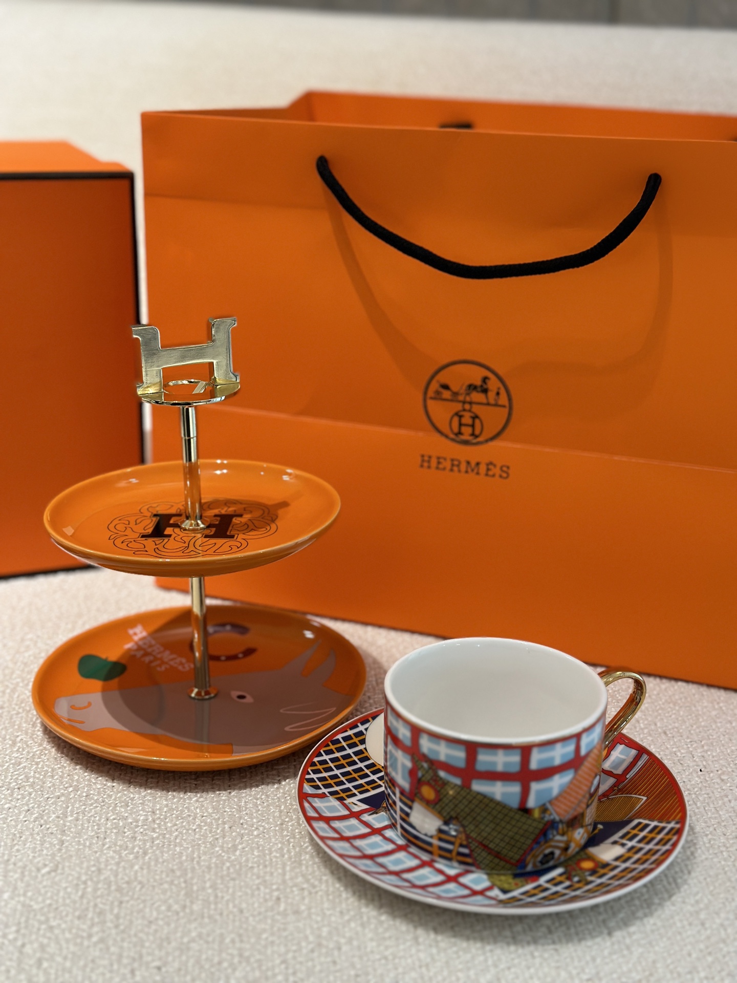 爱马仕 Hermès 高定典藏名品高定成衣时装外套连衣裙衬衫T恤 #5EE9E218 2